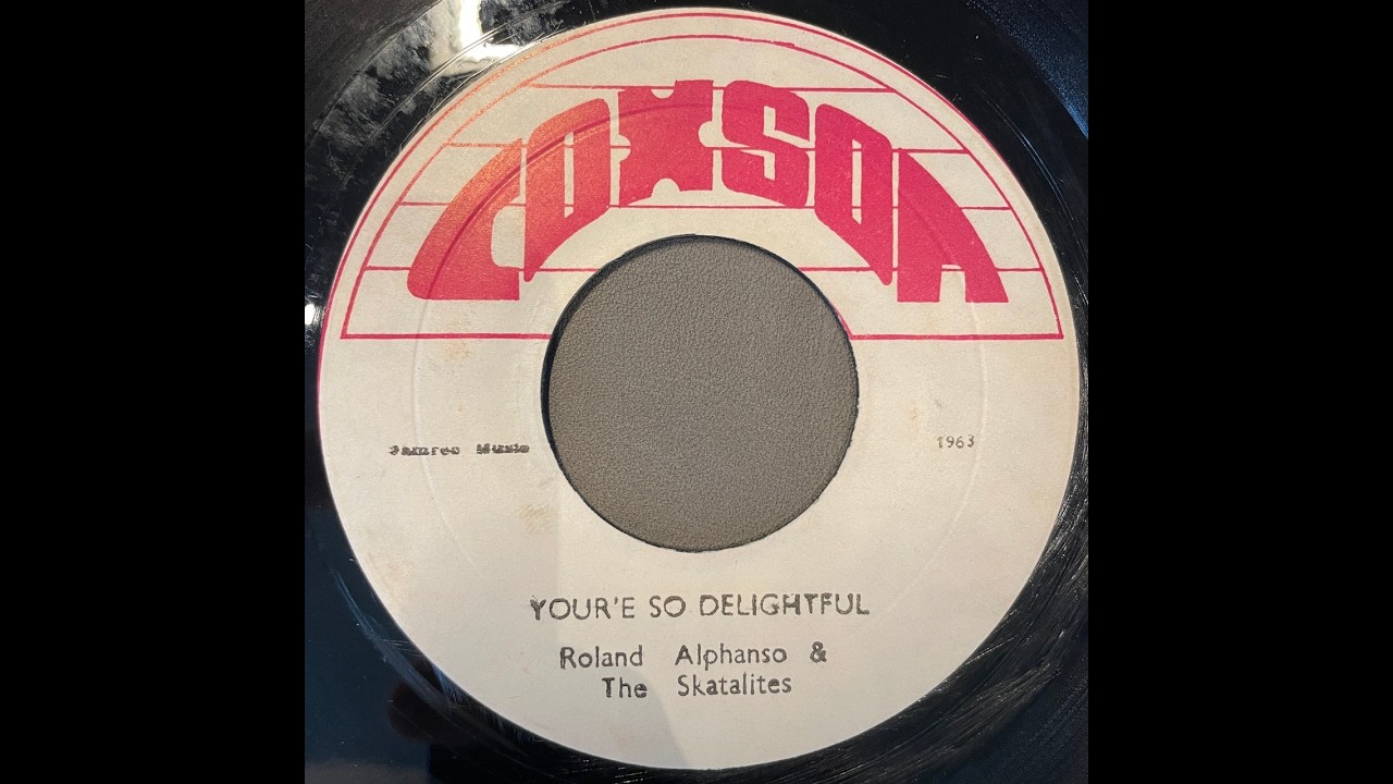 doc bagby / you're so delightful レゲエレコード Roland Alphonso & The Skatalites - You're So Delightful【7-21997