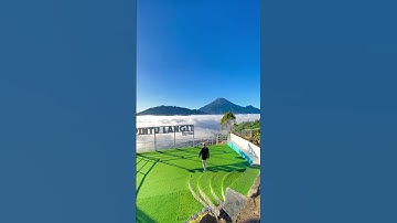 WISATA PINTU LANGIT | Super View Golden Sunrise Wonosobo Jawa Tengah