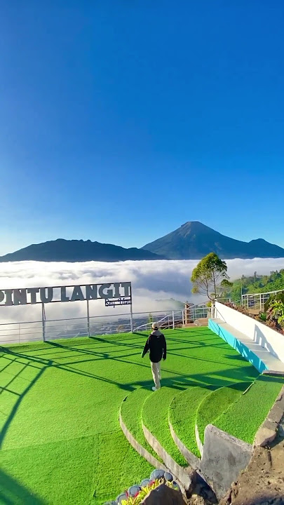 WISATA PINTU LANGIT | Super View Golden Sunrise Wonosobo Jawa Tengah