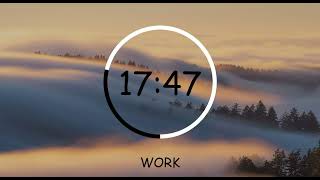 DO THE WORK | 2.5 Hour Quiet Pomodoro (25/5) Deep Focus Timer