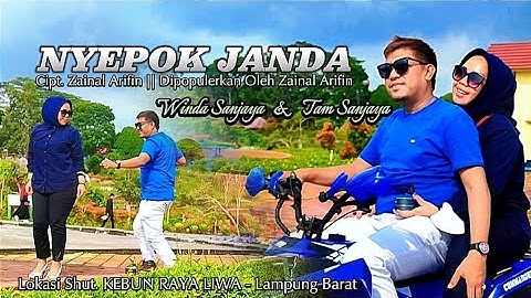 Lagu Lampung populer - NYEPOK JANDA - Cipt. Zainal Arifin - Tam Sanjaya & Winda sanjaya