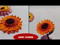 how to make daisy flower with paper| flower making with paper | how to make paper flower|daisyflower