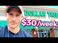 Extreme Budget Clean Keto DOLLAR TREE Grocery Haul