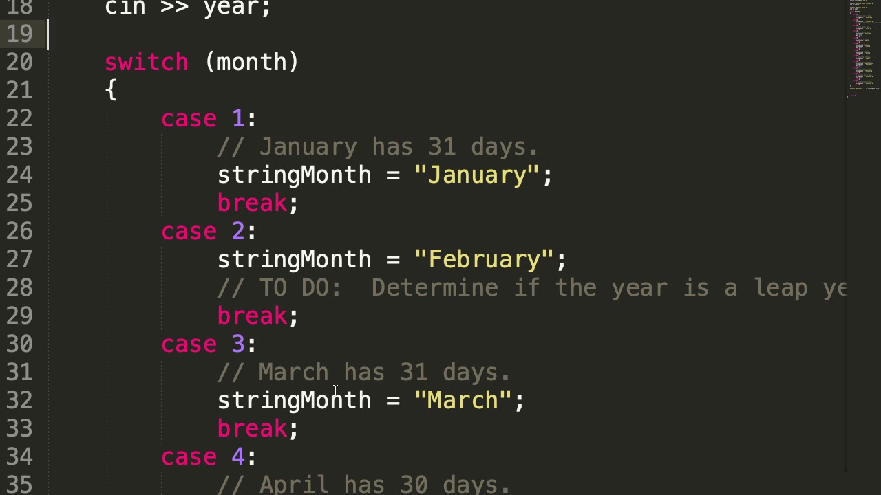 C Days In A Month Looking For Leap Years YouTube