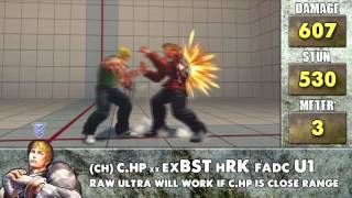 Cody: Guide to Counter-Hit Combos [SSFIV:AE]