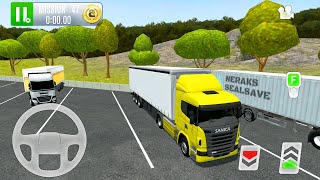 Heavy Truck Parking Simulator - City Cargo Transport Truck Parking Game | Android Gameplay screenshot 2