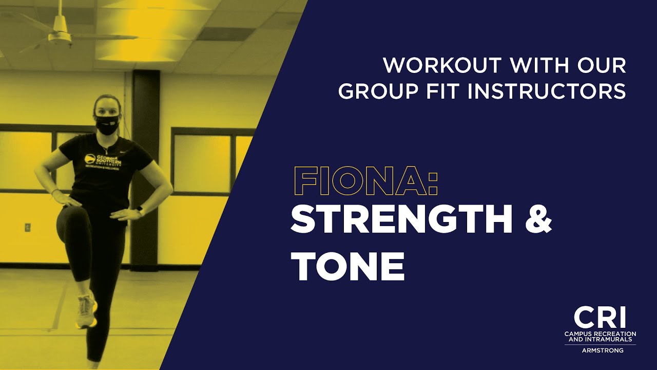 Strength & Tone with Fiona (Week 14) - GS Group Fitness 
