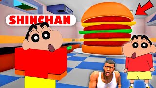 SHINCHAN Started His Own Burger Factory To Prove His Mom Wrong | CHOP MILLIONAIRE ONLINE BUSINESS screenshot 1