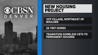 A new housing project to help homeless vets will break ground on
thursday in longmont