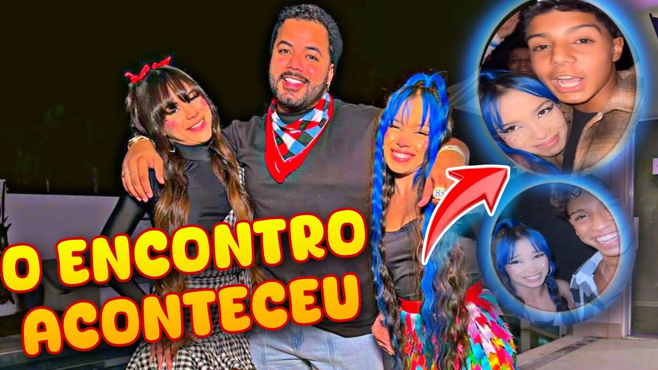 KAMYLINHA E O SURFISTA E BERNARDO O ENCONTRO ACONTECEU 😍😱OLHA A REAÇÃO ...