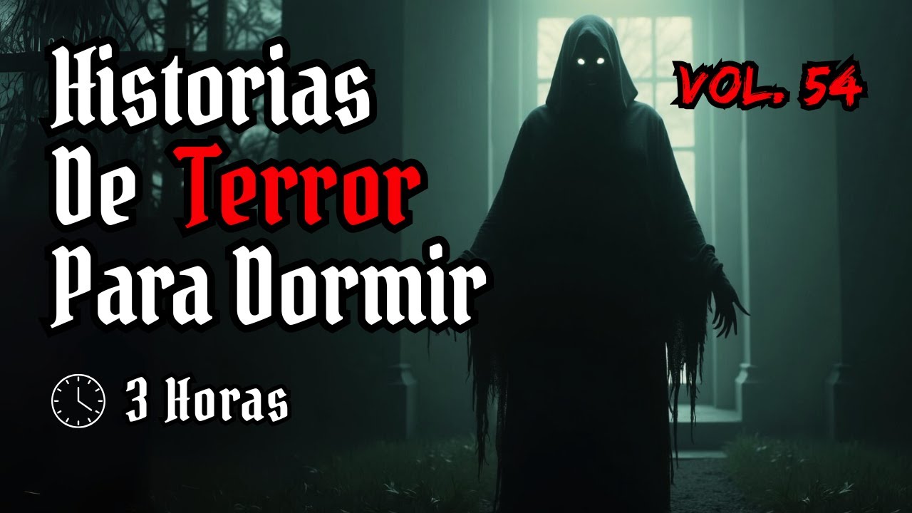 3 Horas de Historias de Terror Con Sonido de la Lluvia Para Dormir | Pantalla Oscura | Ep. 54