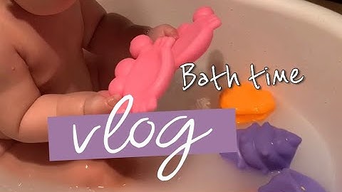 VLOG제3화 | 목욕이 좋아요 | 아기 목욕시키기 | 바스타임 | 호주육아 | 6개월아기 | 개띠아기