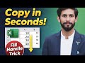 Excel Fill Handle Explained Step-by-Step