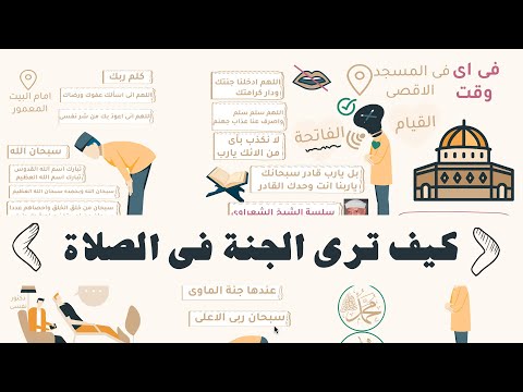 كيف ترى الجنة فى الصلاة الحلقة ٨ أسرار الخشوع فى الصلاة 