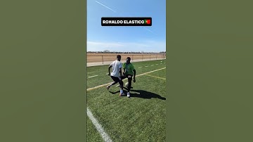 Ronaldo ELASTICO Skill Tutorial 🇵🇹🔥#ronaldo #cr7 #skills #tutorial #football