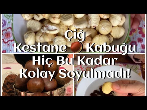 Video: Kestane Nasıl Soyulur