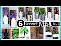 *NEW* 6 AWESOME DIYS for WALL SCONCE Decor! | Modern Farmhouse Boho Chic | DOLLAR TREE & Solid Wood!