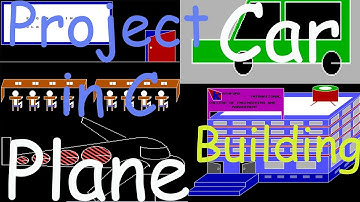 Computer Project in C | Moving Car | Flying Plane And Many More! | Computer Graphics using C