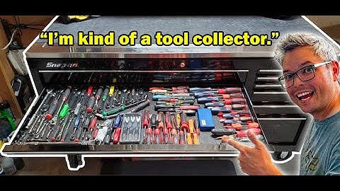 Hardcore Snap-on COLLECTOR Toolbox Tour! | Snap-on Classic 96