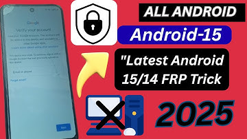 Android FRP Bypass 2025 | 100% Working Method Without PC"