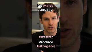 Do males actually produce Estrogen? #instituteofhumananatomy #estrogen #shorts