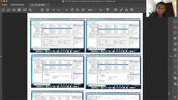 Laboratorio Tres - 2.2.1.13: Monitor and Manage System Resources in Windows