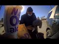 Fallen NMSP officer Darian Jarrott helps stranded elderly man found laying on the side of I-10