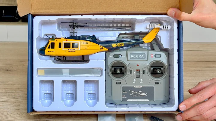 Micro RC Bell UH-1 Huey 🫡  Unboxing & Maiden Flights | RC ERA C032