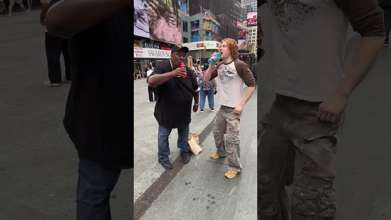 Rattlin Bog Chug With BadlandsChugs In Times Square
