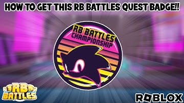 [EVENT] How to get the RB BATTLES CHAMPIONSHIP BADGE in SONIC SPEED SIMULATOR!! (WINNERS WINGS 2.0)