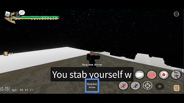 [YBA] Using requiem arrow in the tallest peak