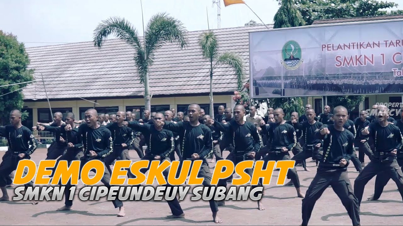 DEMO ESKUL PSHT - SMK NEGERI 1 CIPEUNDEUY SUBANG