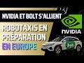 Bolt et NVIDIA accélèrent le développement des robotaxis en Europe