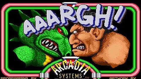 Aaargh! (Amiga - Arcadia Systems - 1988) played through Batocera 37