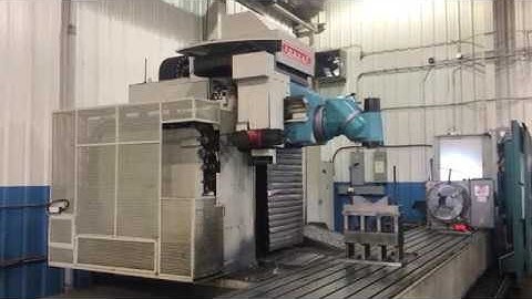 Anayak HVM P 8000 CNC Bed Type Travelling Column Boring Mill