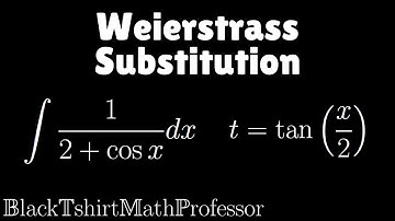 Weierstrass-substitutie - Inleiding (De kunst van integratie)
