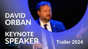 David Orban Keynote Speaker Trailer 2024