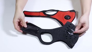 DIY face mask at home | Activated Carbon Filter Dust Mask PM 2.5 Anti-Pollution Sport Mask  EllePeri