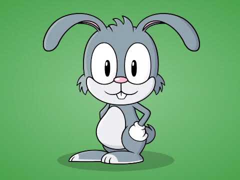 cute things exploding! rabbit ver.