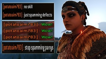 Toxic Warden Cries About Deflect Spamming | For Honor