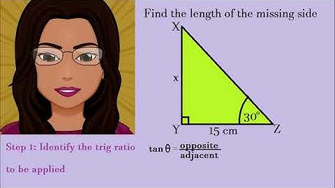Trigonometric Ratios | Missing Side | Tangent