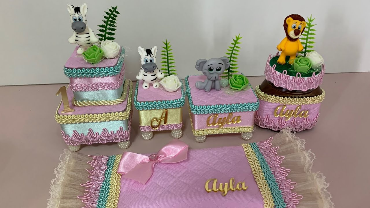 Fazendo todos os personalizados de luxo da festa da ayla, passo a passo.
