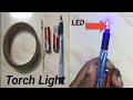 How to make a simple Torch 🔦 Light!! Homemade Torch Light