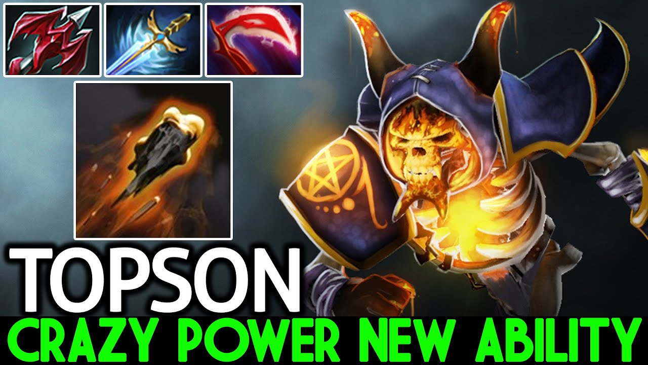 TOPSON [Clinkz] Crazy Power New Ability Skeleton is Back Dota 2
