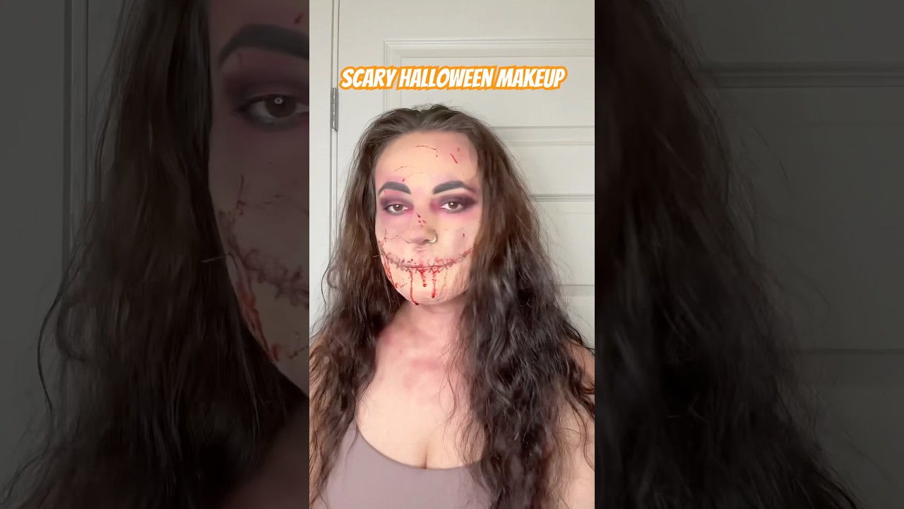 Scary Sewn Mouth Transition 