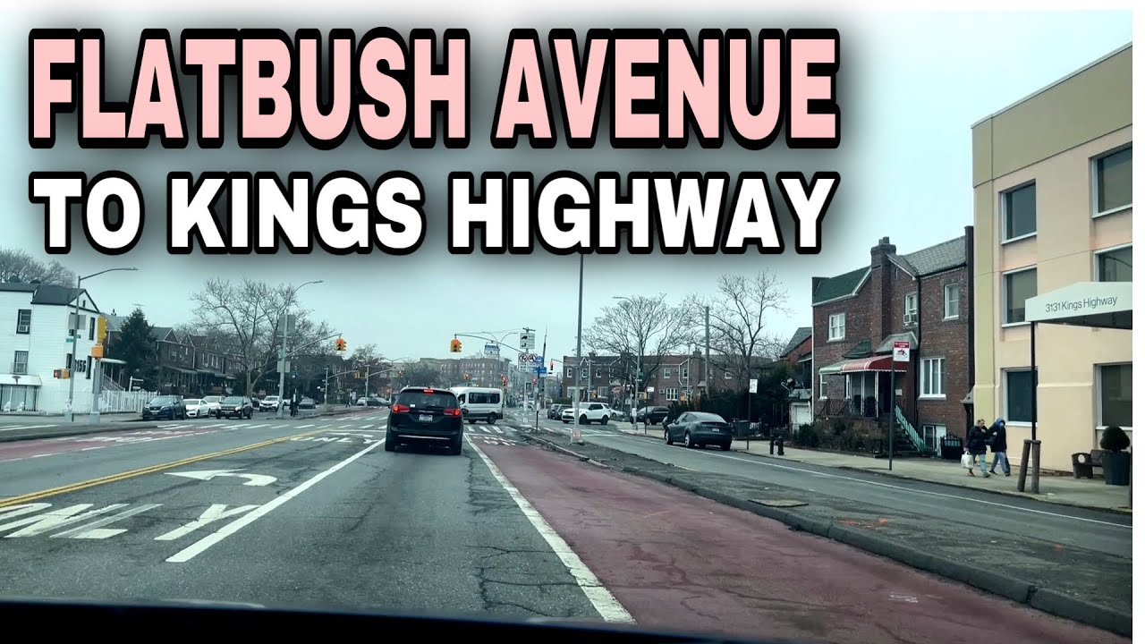 Flatbush Avenue to Kings Highway Brooklyn New York In UrduHindi YouTube