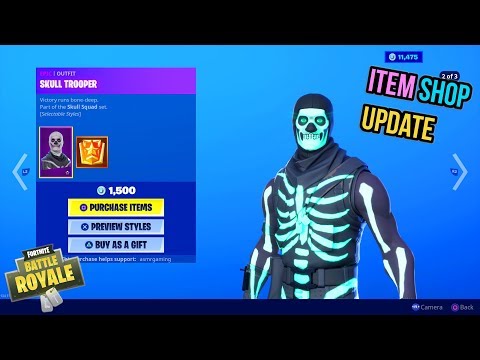 😱-fortnite-rare-skull-trooper-skins-are-back!-bonus-halloween-item-shop-update-🎮