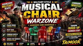 🎖️ Military Musical Chair Warzone 🔥 | Aggressive Bass Game Soundtrack 🎵