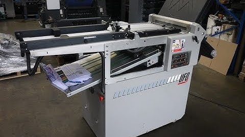 Morgana UFO1 Folding Machine   Gab Supplies Ltd   1996