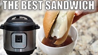 Instant Pot French Dip Sandwiches